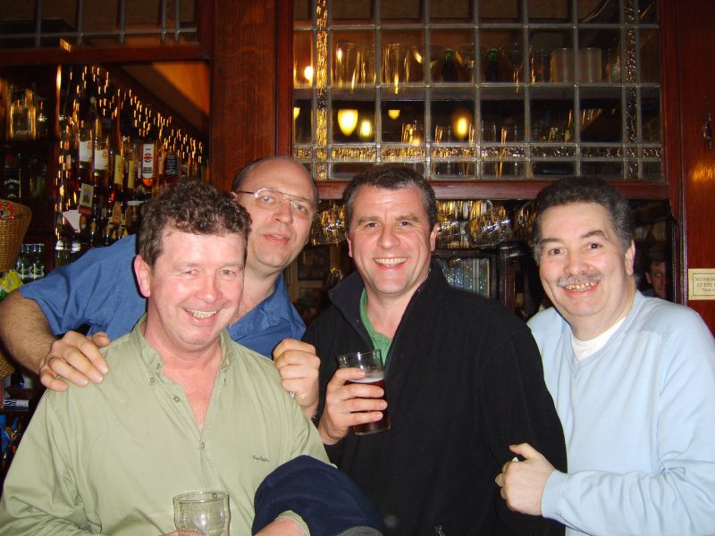 Walter Brett, Paul Hnylycia, Dave Gregory, Kevin Walters. 